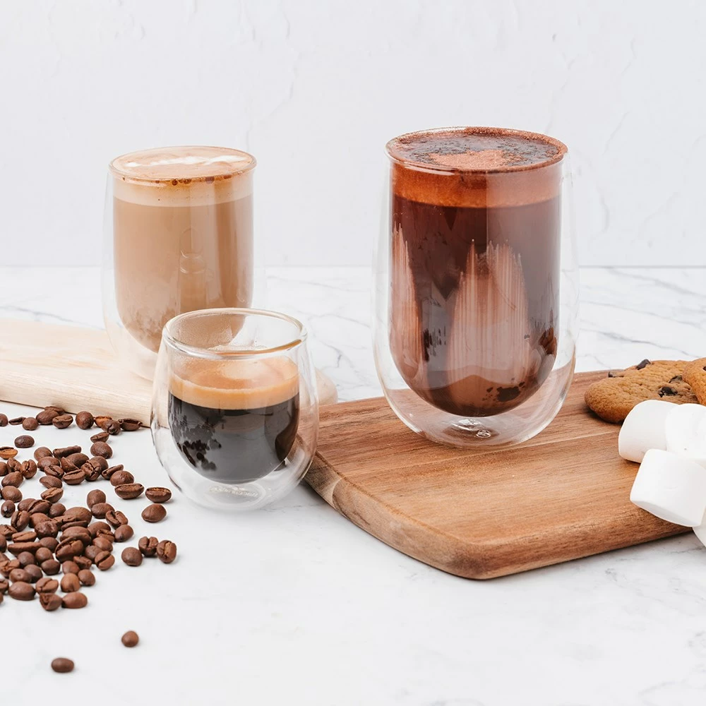 Baccarat Barista Cafe Double Wall Glass 350ml Set Of 4 - Image 5