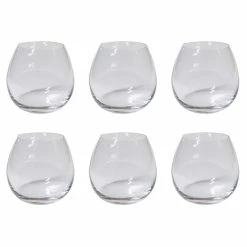 Alex Liddy Grand Cru 6 Piece Stemless Red Wine Glass Set 470ml