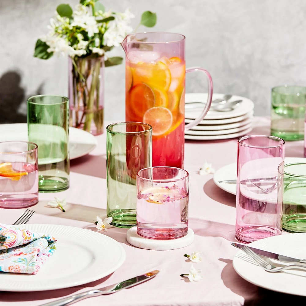 Alex Liddy Mode 4 Piece Highball Glass Set 450ml Purple - Image 7