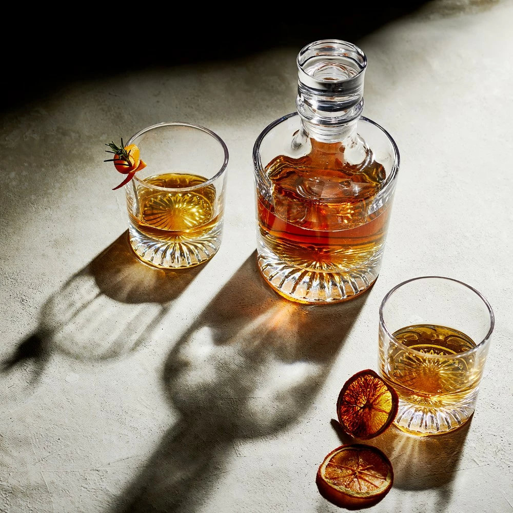 Alex Liddy Grand Cru 3 Piece Whisky Decanter Set - Image 2