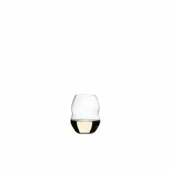 Riedel Swirl Set Of 2 Stemless White Wine Glasses