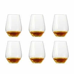 Spiegelau Authentis Casual 6 Piece Crystal Red Wine Glass Set 460ml