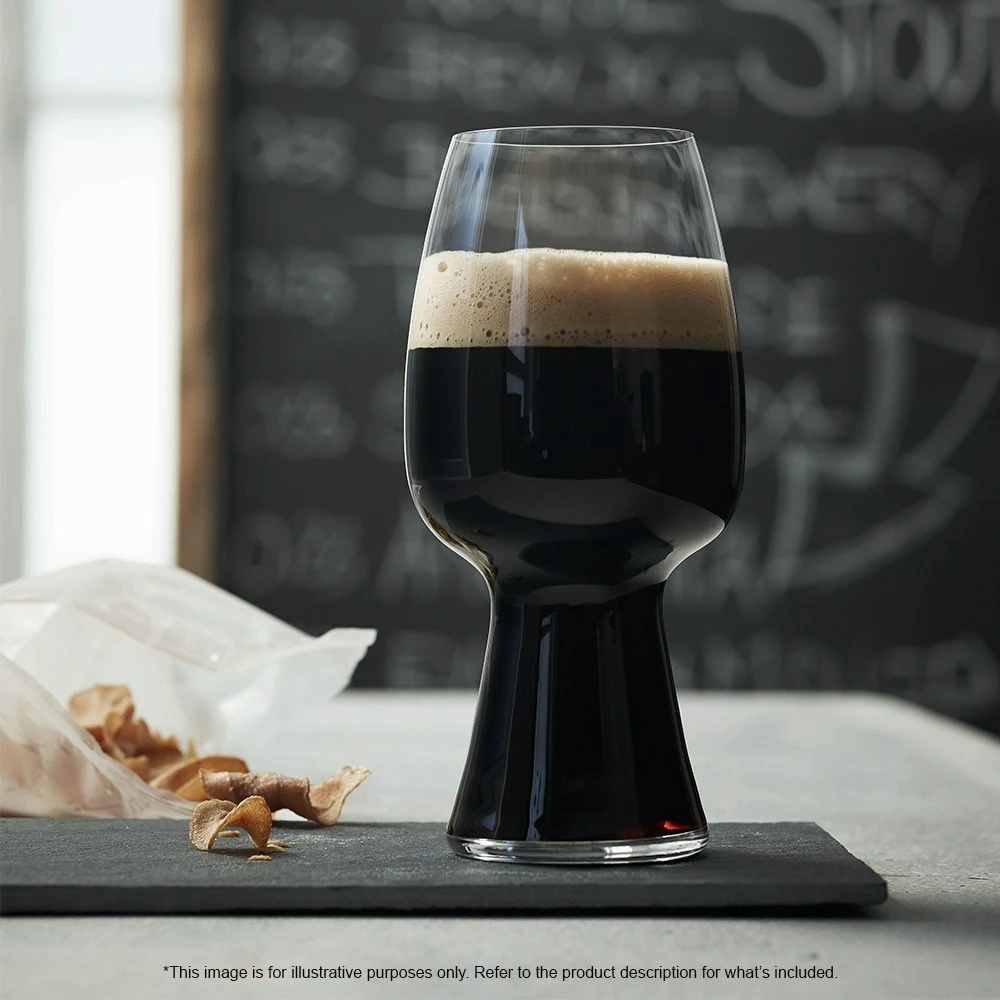 Spiegelau Crystal 2-Piece Stout Beer Glass Set 510ml - Image 3