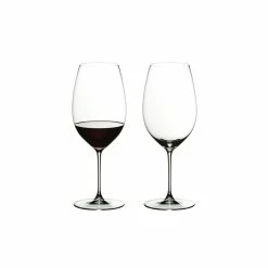 Riedel Veritas New World Set Of 2 Shiraz Glasses