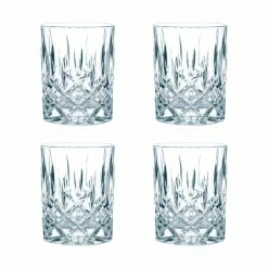Nachtmann Noblesse 4-Piece Crystal Whisky Tumbler Set 295ml